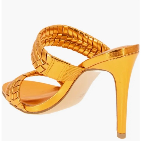 BCGCGeneration Metallic Copper Gold High Heel Mule - Picture 3 of 7